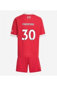Liverpool Jeremie Frimpong #30 Babytruitje Thuis tenue Kind 2025-26 Korte Mouw (+ Korte broeken)